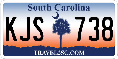 SC license plate KJS738
