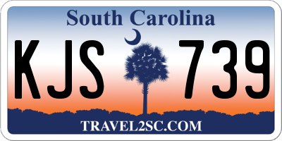 SC license plate KJS739