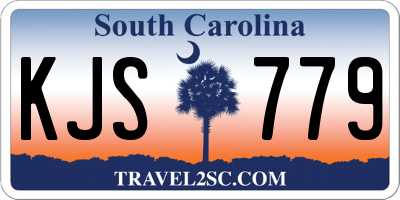 SC license plate KJS779