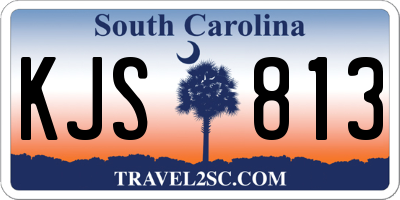 SC license plate KJS813