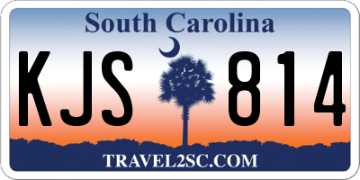SC license plate KJS814