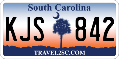 SC license plate KJS842