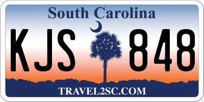 SC license plate KJS848