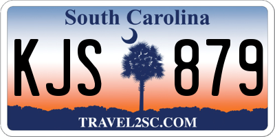 SC license plate KJS879