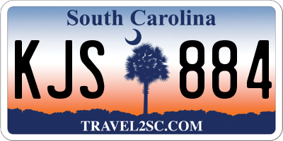 SC license plate KJS884