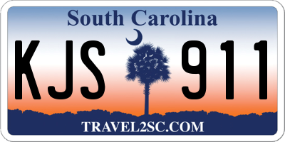 SC license plate KJS911