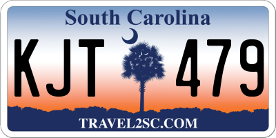 SC license plate KJT479