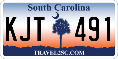 SC license plate KJT491