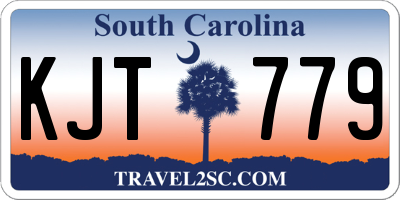 SC license plate KJT779