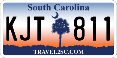 SC license plate KJT811
