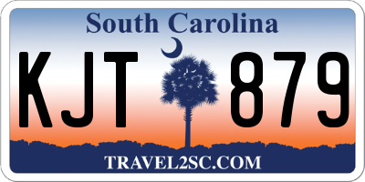 SC license plate KJT879