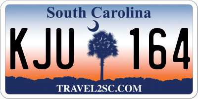 SC license plate KJU164