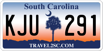 SC license plate KJU291