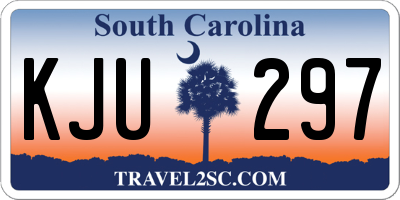 SC license plate KJU297