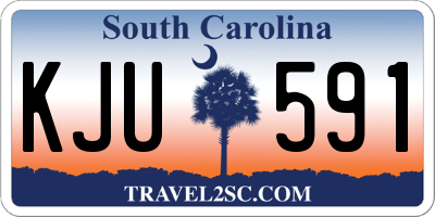 SC license plate KJU591