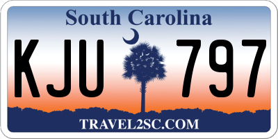 SC license plate KJU797