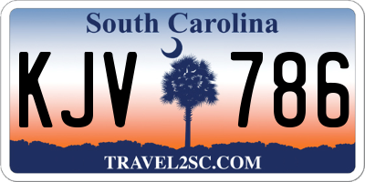 SC license plate KJV786