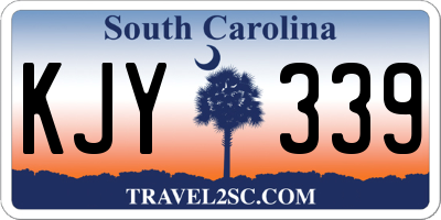 SC license plate KJY339