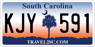 SC license plate KJY591