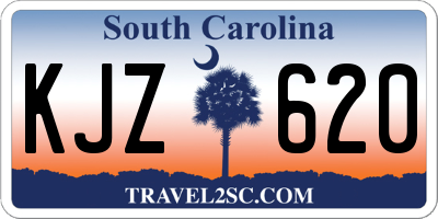 SC license plate KJZ620