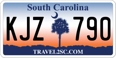SC license plate KJZ790