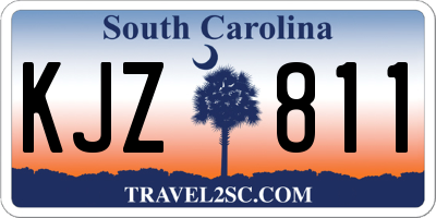 SC license plate KJZ811