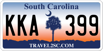 SC license plate KKA399