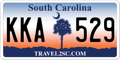 SC license plate KKA529
