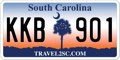 SC license plate KKB901