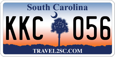 SC license plate KKC056
