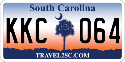 SC license plate KKC064