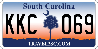SC license plate KKC069