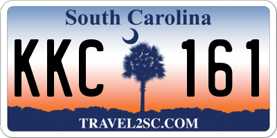 SC license plate KKC161