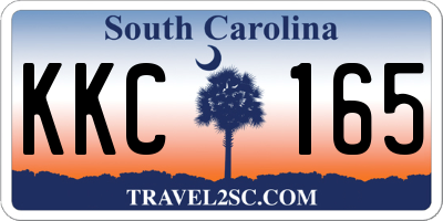 SC license plate KKC165