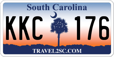 SC license plate KKC176