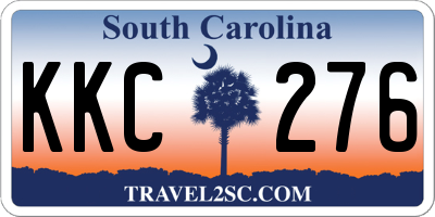 SC license plate KKC276