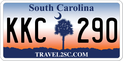 SC license plate KKC290