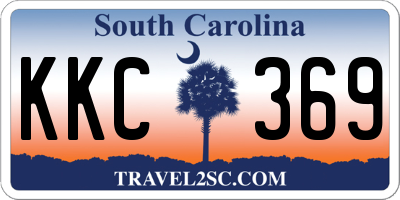 SC license plate KKC369