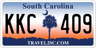 SC license plate KKC409