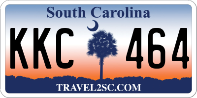 SC license plate KKC464