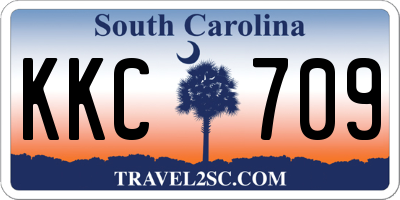 SC license plate KKC709