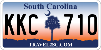 SC license plate KKC710