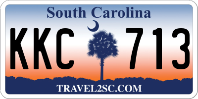 SC license plate KKC713