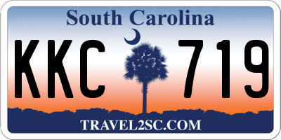 SC license plate KKC719