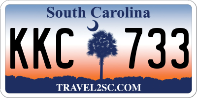 SC license plate KKC733