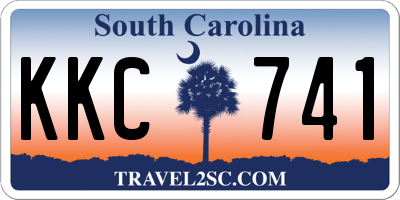 SC license plate KKC741