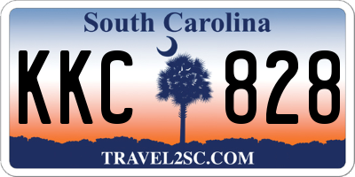 SC license plate KKC828
