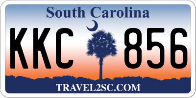 SC license plate KKC856