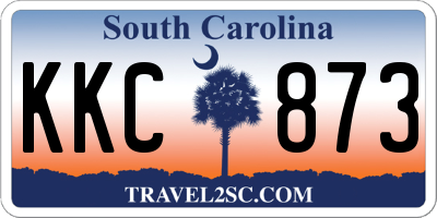 SC license plate KKC873
