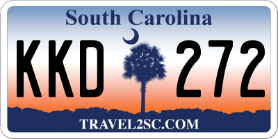 SC license plate KKD272